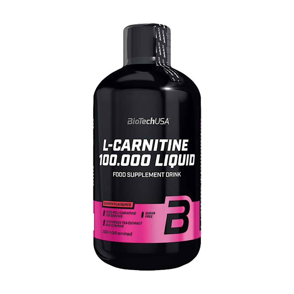 L-Карнітин BioTechUSA L-Carnitine 100.000 Liquid Вишня, в рідині, 500 мл