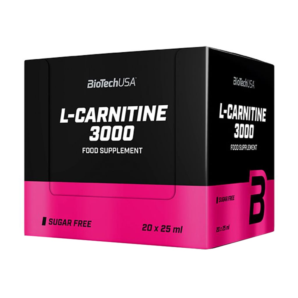 L-Карнітин BioTechUSA L-Carnitine 3000 Лимон, в рідині, 20*25 мл
